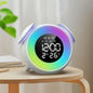 Colorful Ambience Light Multifunctional Electronic Clock Zair37