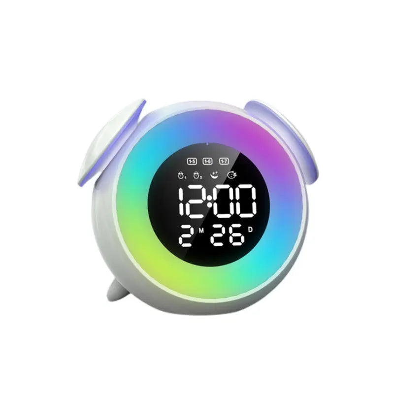 Colorful Ambience Light Multifunctional Electronic Clock Zair37