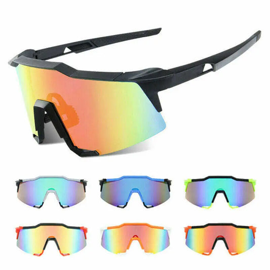 Cycling Windproof Sunglasses Riding Bike Goggles Biker MTB Outdoor Sports UV400 Random Color Doba