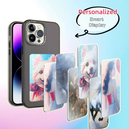 E-ink Screen Phone Case Unlimited Screen Projection Personalized Phone Cover Battery Free New Designer Luxury Phone Case Zair37