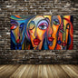 Top Selling Handmade Abstract Oil Painting Wall Art Modern Figure Picture Canvas Home Decor For Living Room No Frame Doba