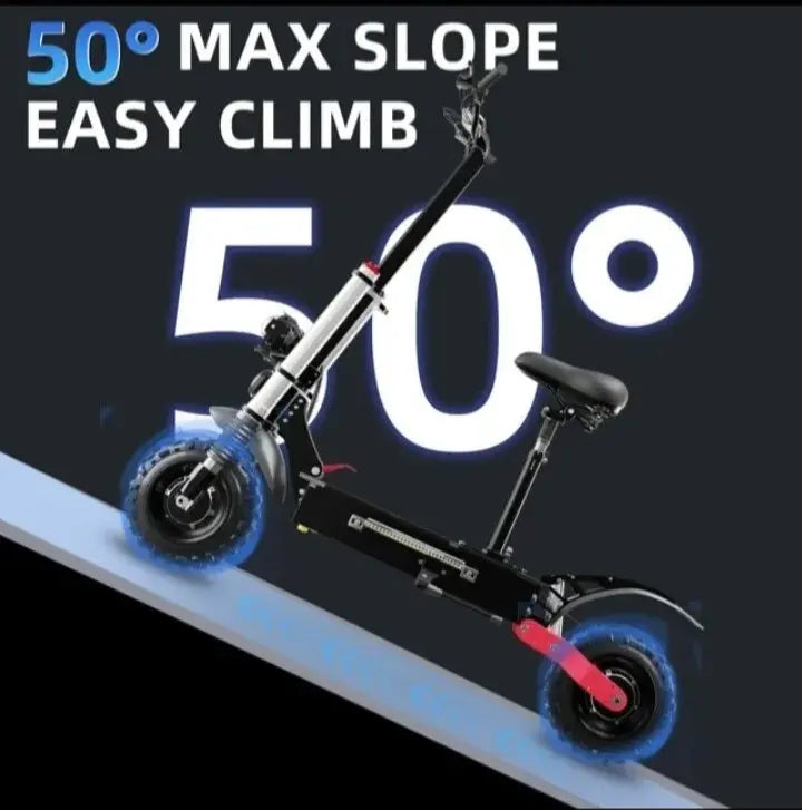 Drive Electric Scooter 80mph 60-80 Km/h 5600 W 60V Fast e-scooter Zair37